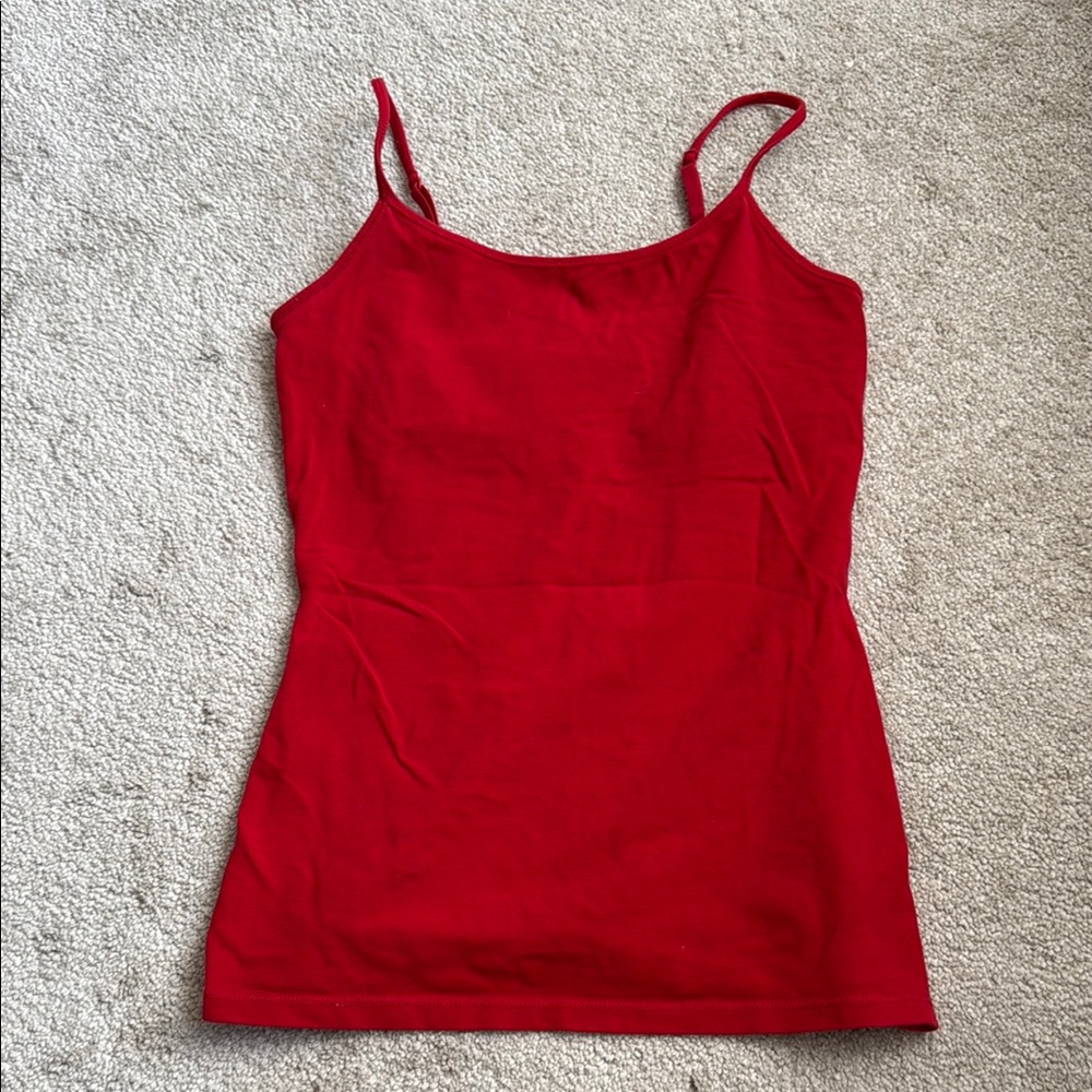 Express Bold Red Camisole Top